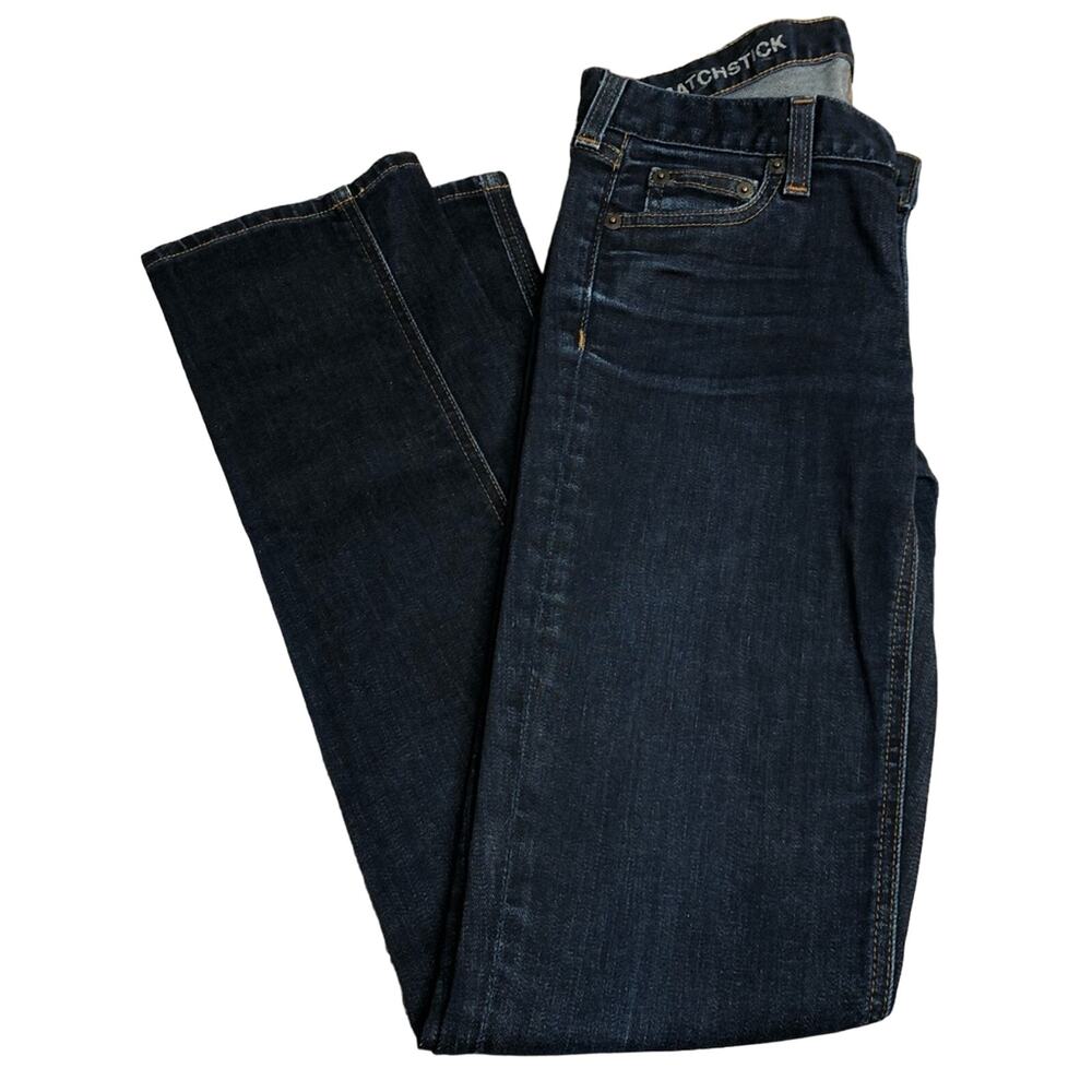 J Crew Matchstick Dark Wash Jeans Size 26R